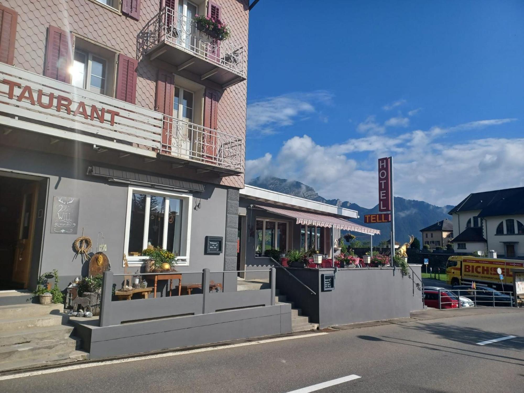 Hotel Tell Seelisberg Exterior foto